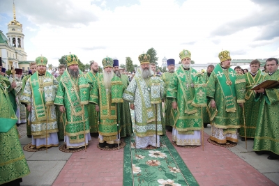 Установление даты памяти преставления прп. Далмата Исетского  днем Каменской епархии Екатеринбургской митрополии в 2019 г.